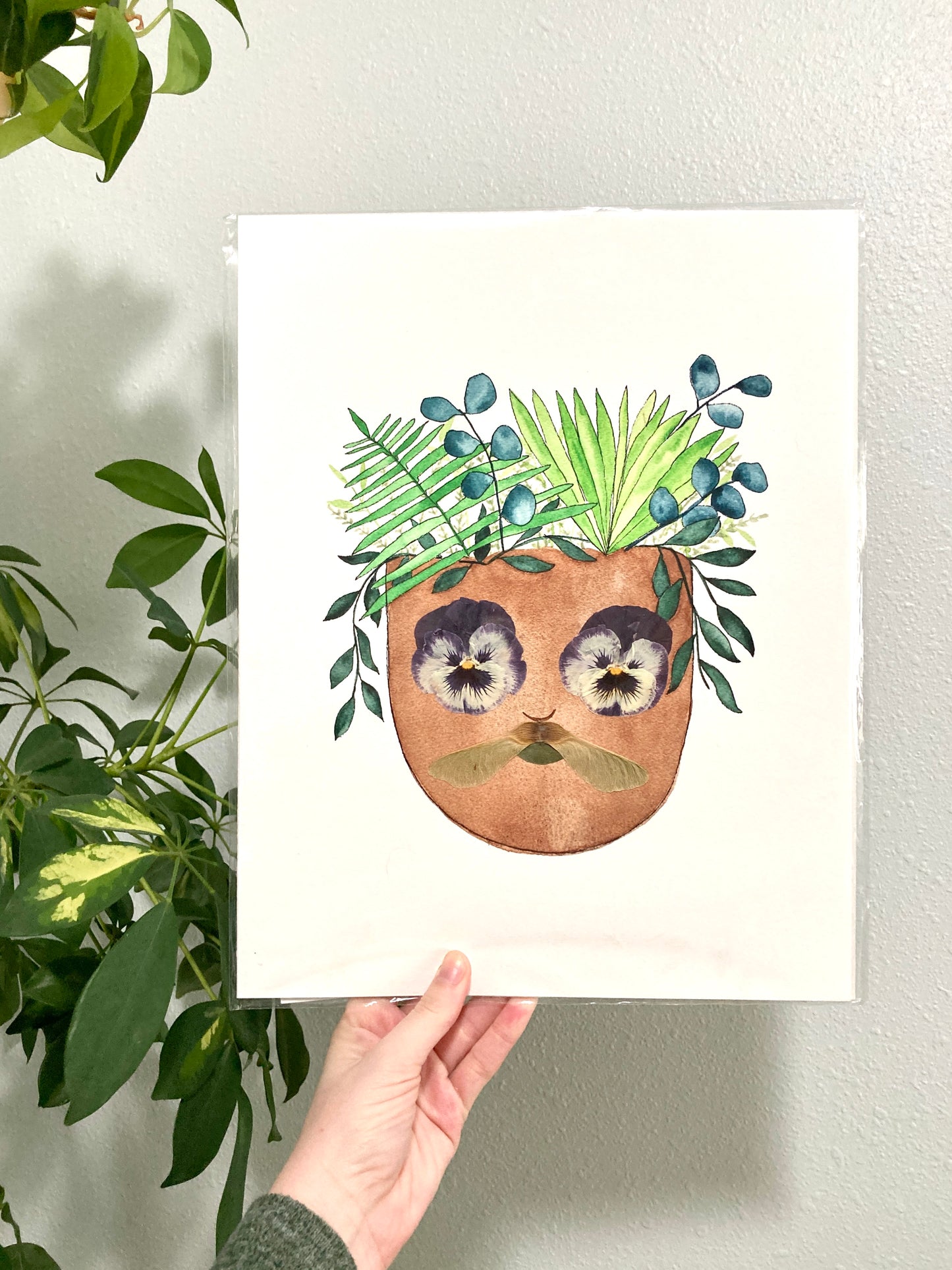 Flowers In Their Eyes Print