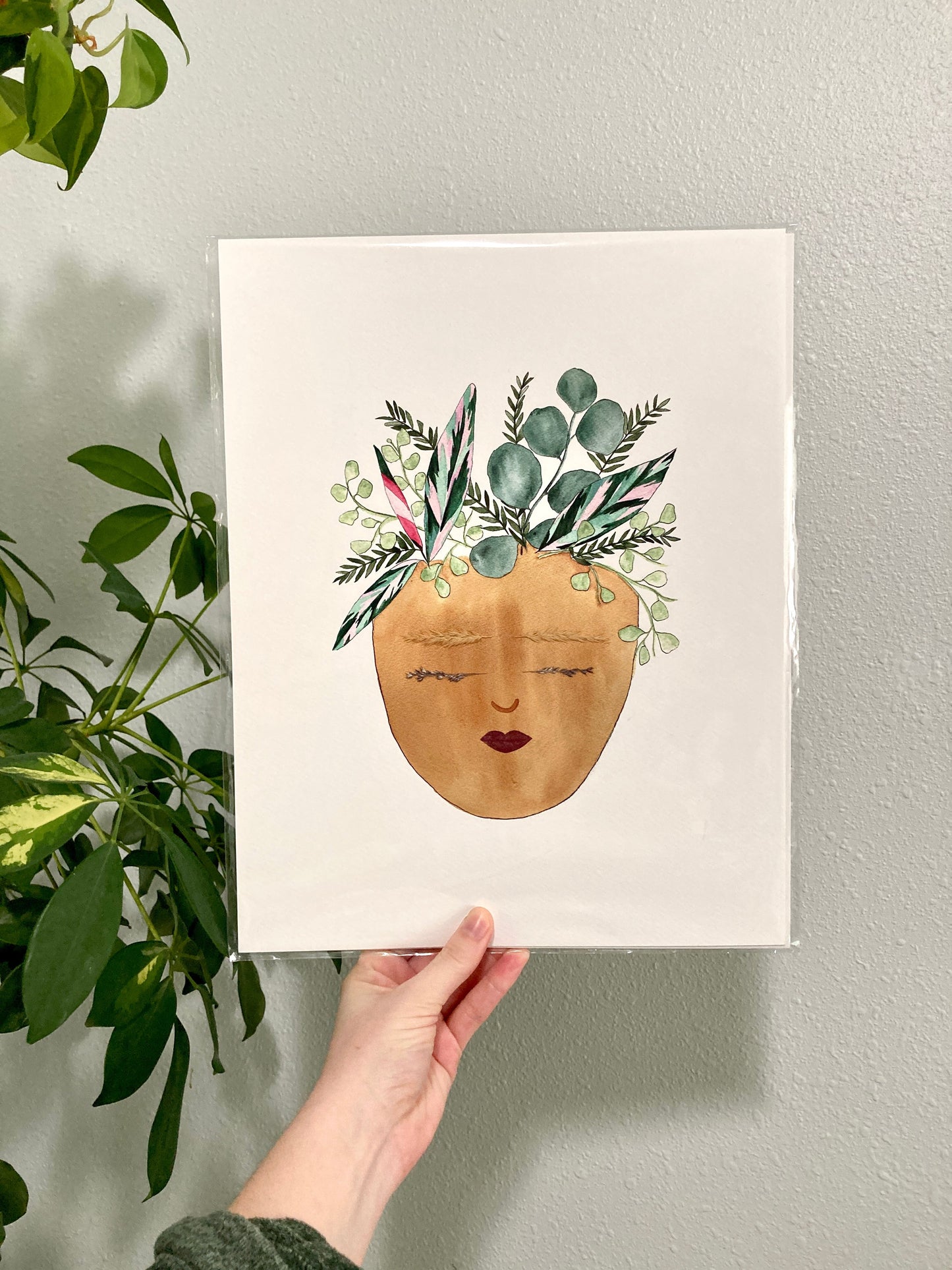 Flowers In Their Eyes Print