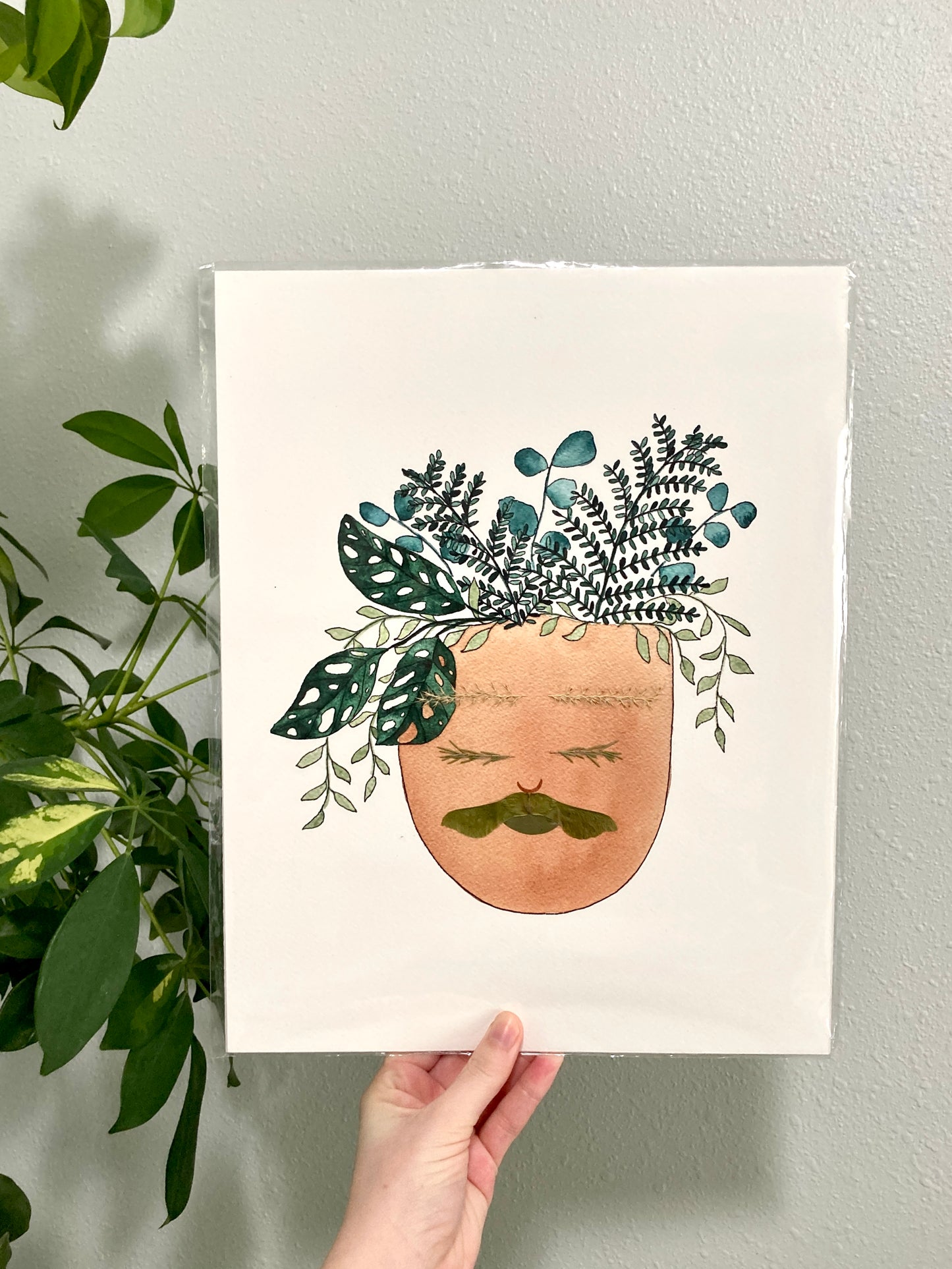 Flowers In Their Eyes Print