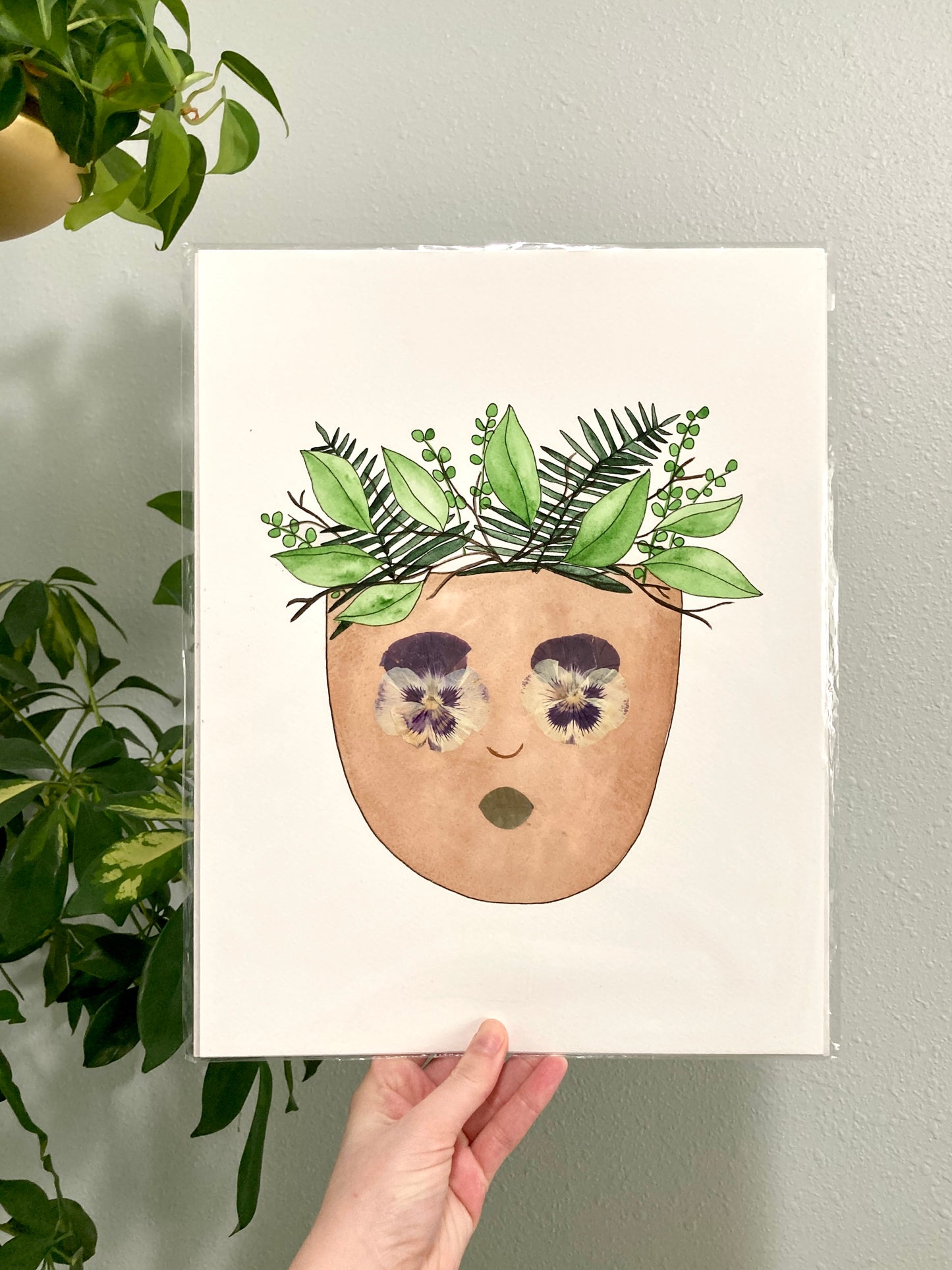 Flowers In Their Eyes Print