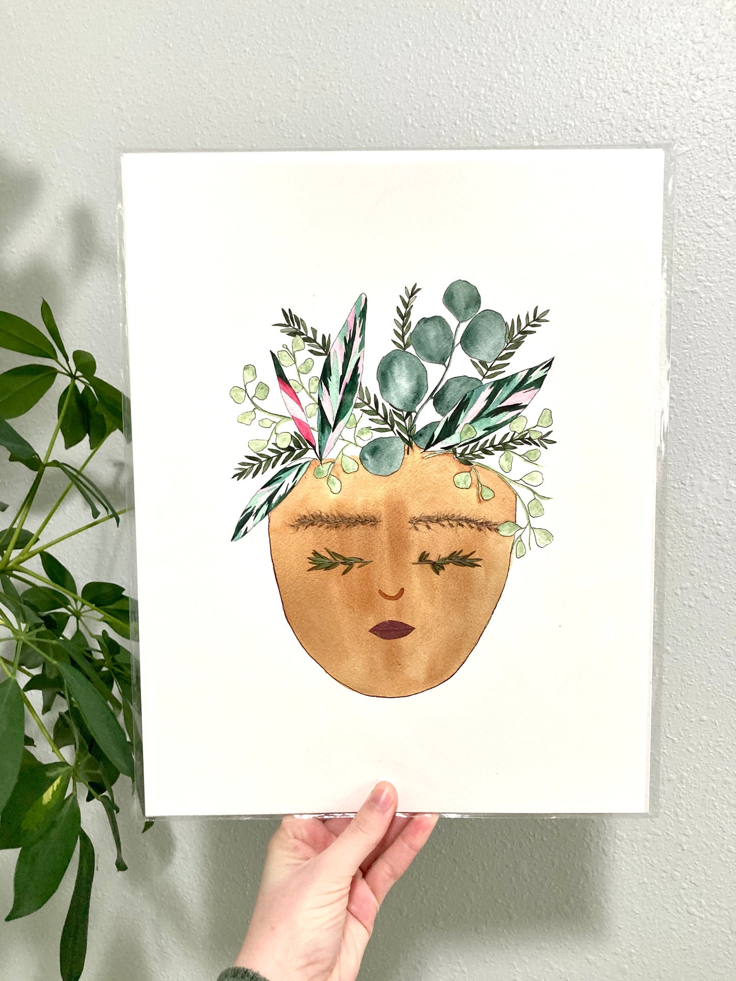 Flowers In Their Eyes Print