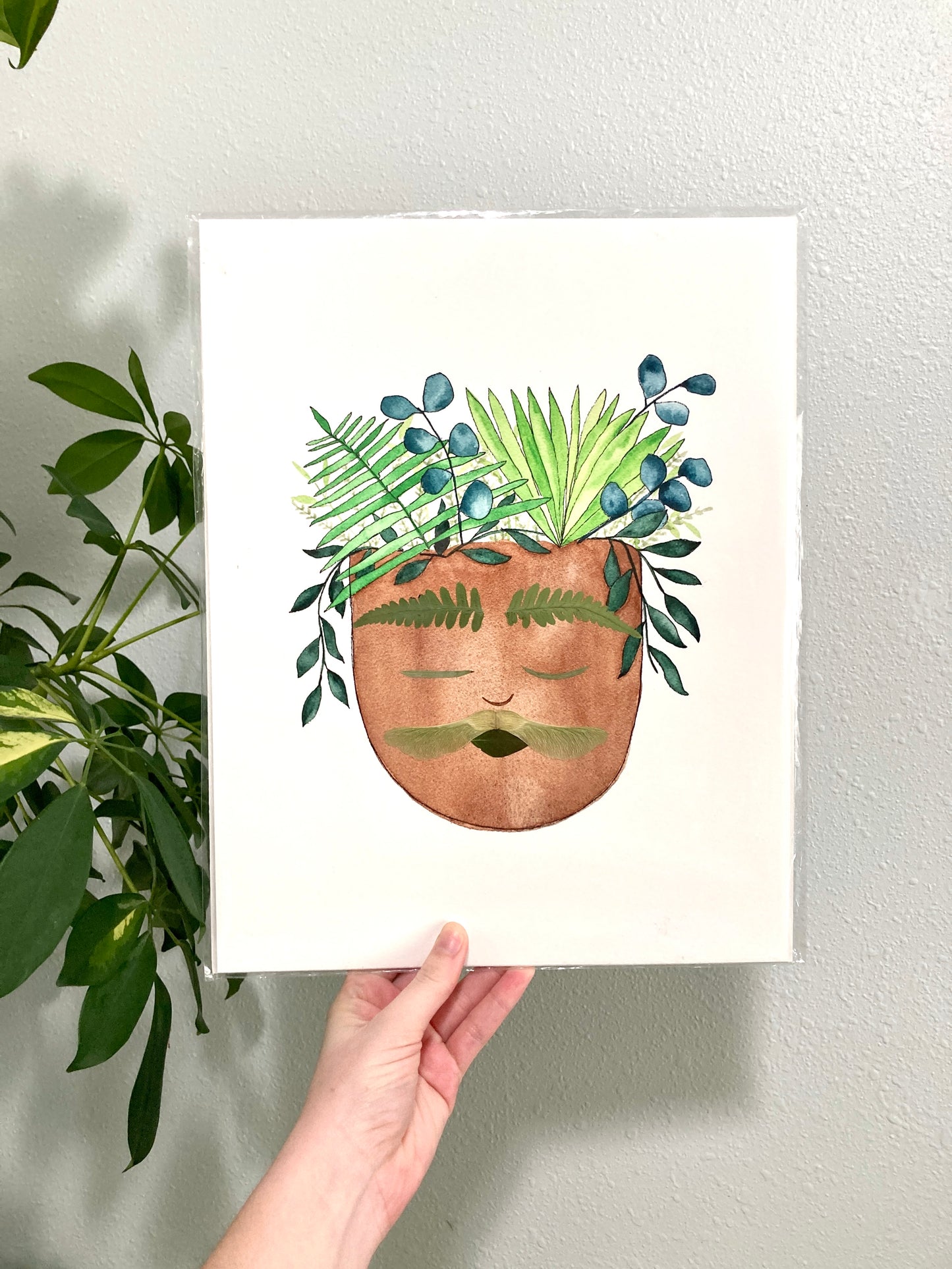 Flowers In Their Eyes Print