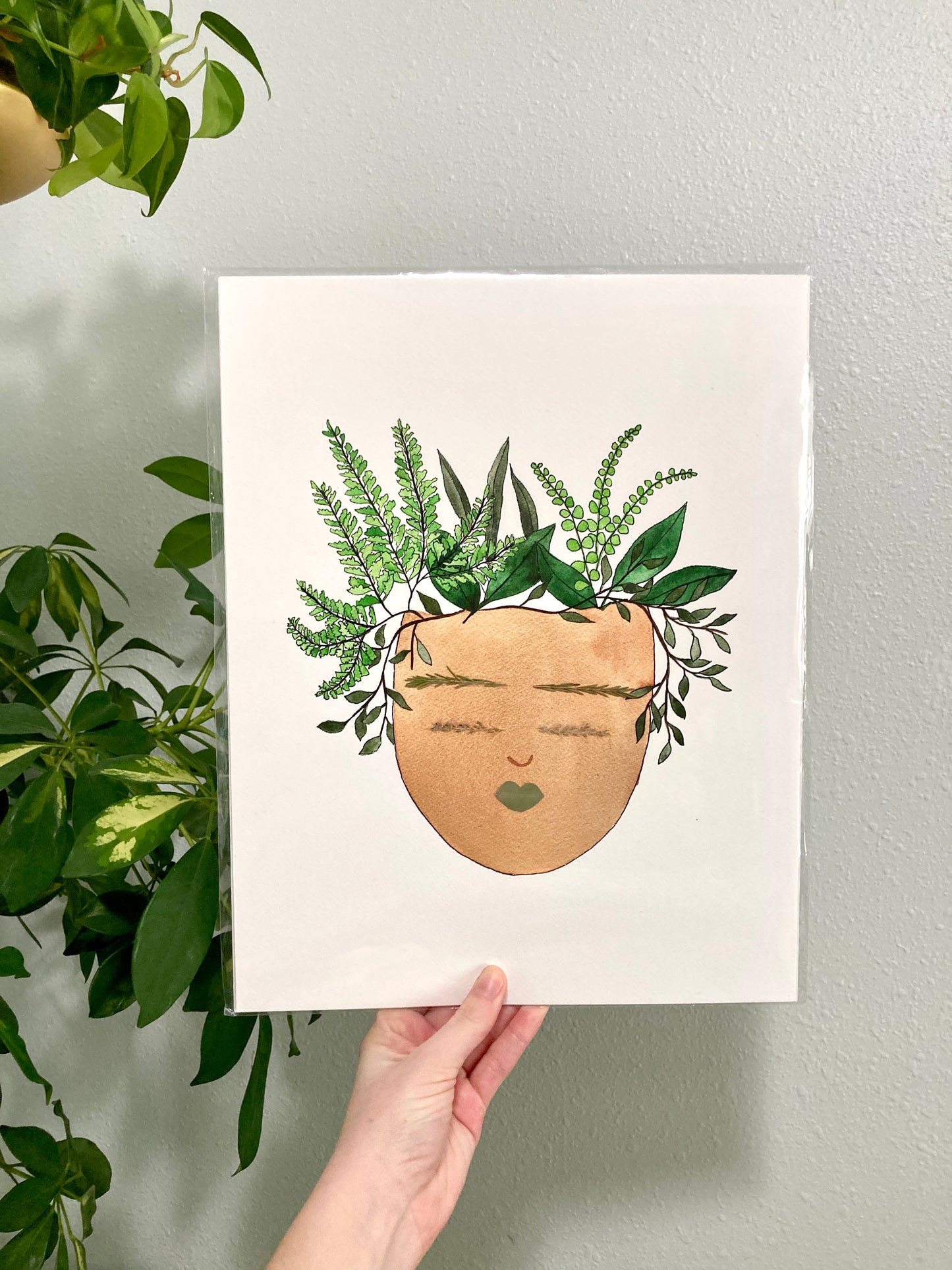 Flowers In Their Eyes Print