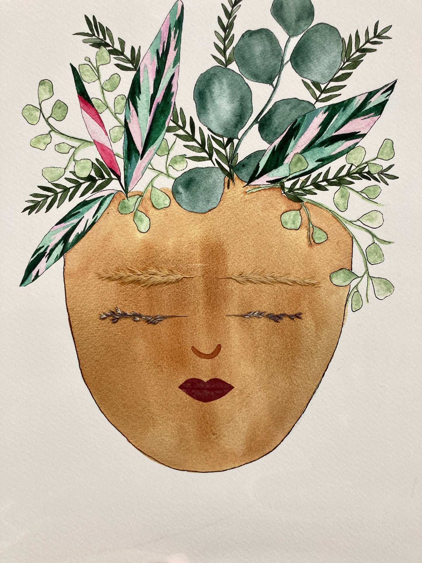 Flowers In Their Eyes Print