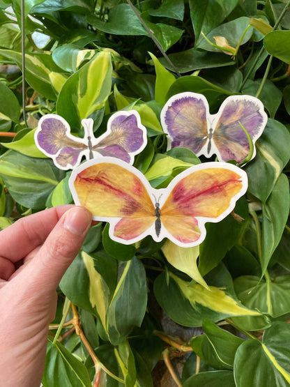 Butterfly Sticker Trio