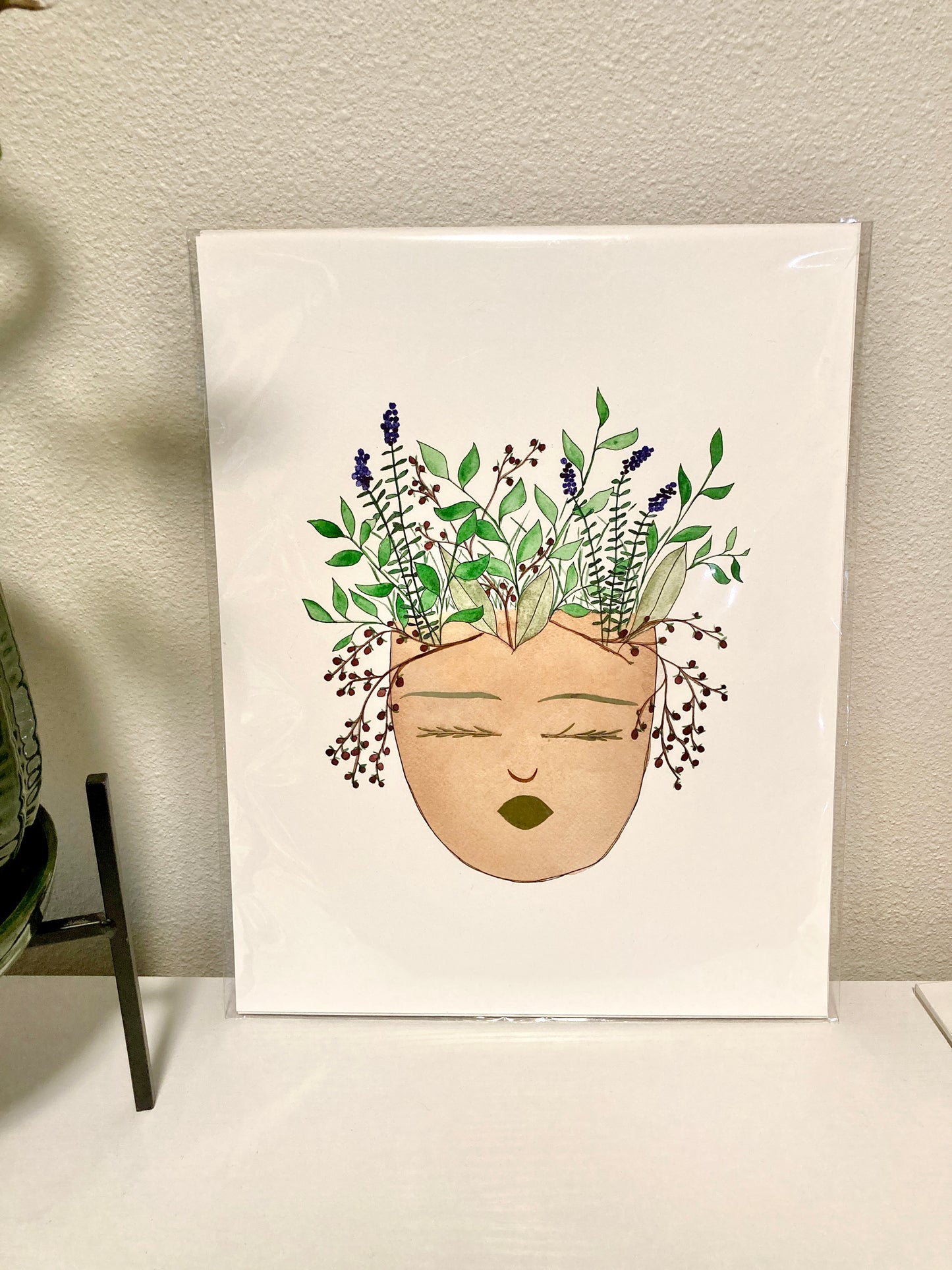 Flowers In Their Eyes Print